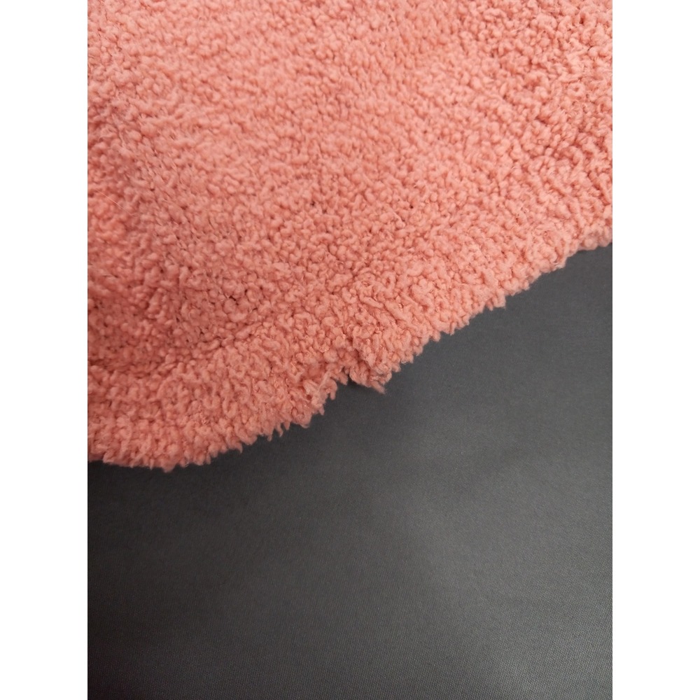 UGG Fleece Robe Womens XS Pink Coral Shawl Collar Plush Bathrobe - Picture 10 of 10